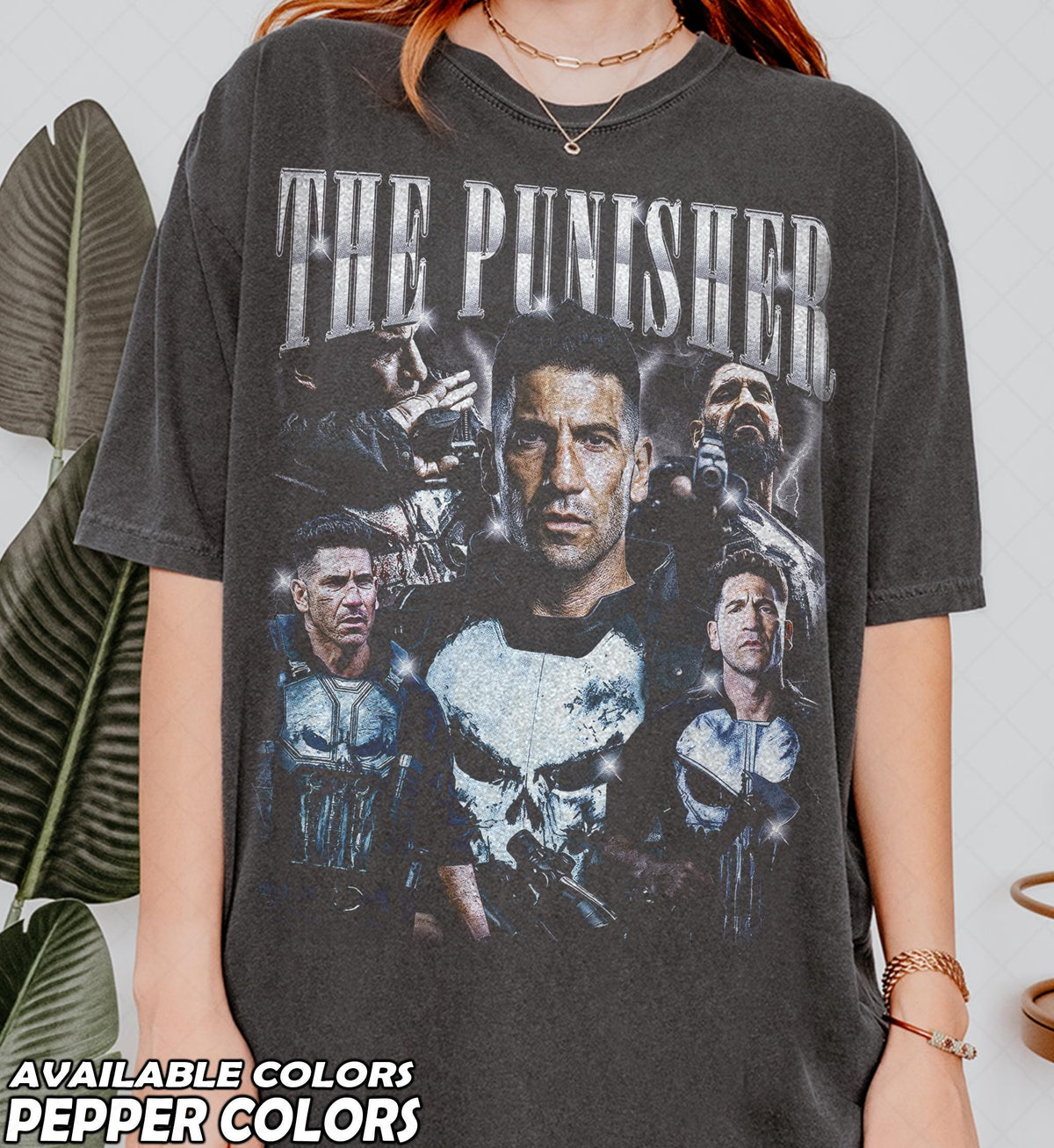 Limited Comfort Colors The Punisher T-Shirt, One Last Kill Movie Graphic Tee, Frank Castle Fan, Gift For Women and Man Unisex T-Shirt