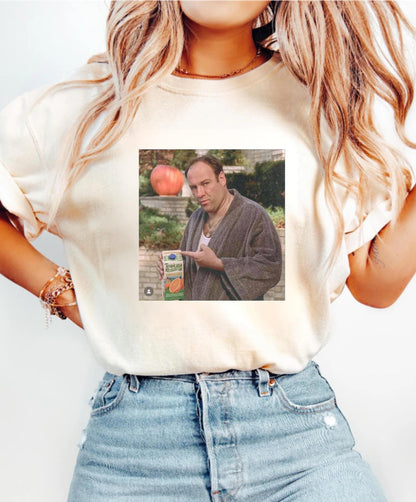 Tony Soprano Juice Shirt, The Sopranos Tee, Funny TV Show Shirt, Vintage Show Tee, Mafia Comedy Tee, Funny Juice Meme, Movie Meme