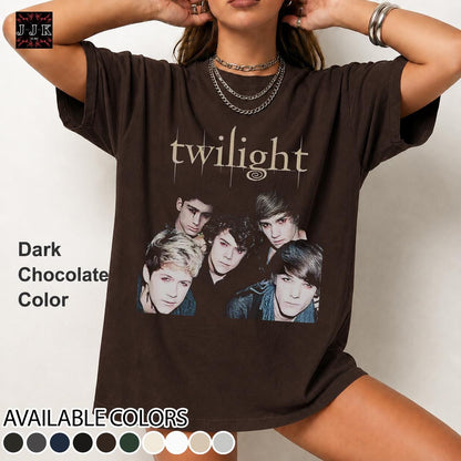 Retro One Direction Vintage Distressed Unisex Heavy Cotton 90s Graphic Tee Shirt RZ