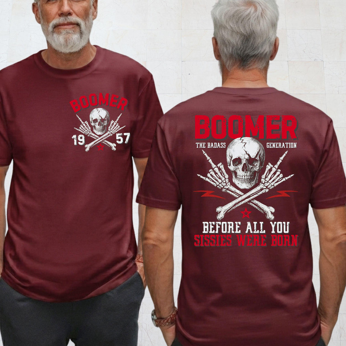 Boomer Custom Year T-shirt , Baby Bommer Before you were born , Vintage tee , Retro Fathers Gift