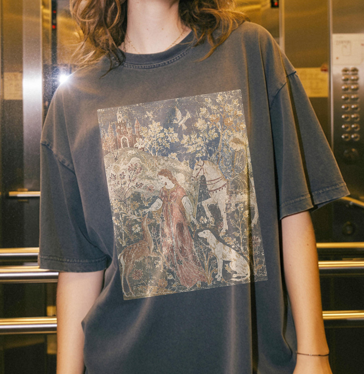 Art History Shirt, Gothic Aesthetic Tee, Retro Museum Tshirt, Classical Fine Art Graphic Tee, Comfort Colors Medieval Gift