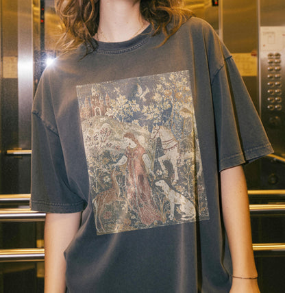 Art History Shirt, Gothic Aesthetic Tee, Retro Museum Tshirt, Classical Fine Art Graphic Tee, Comfort Colors Medieval Gift