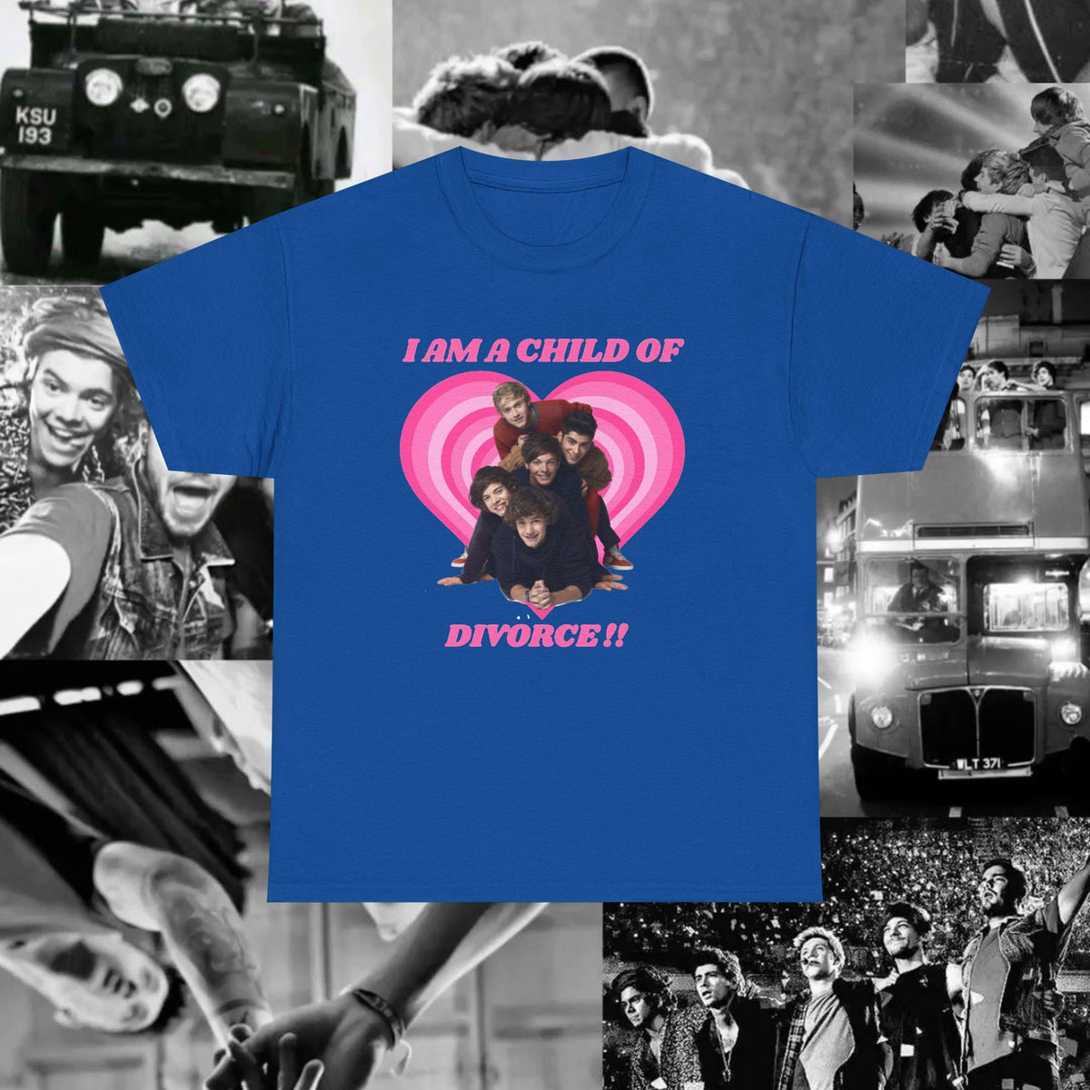 One Direction 'Child Of Divorce' Tshirt
