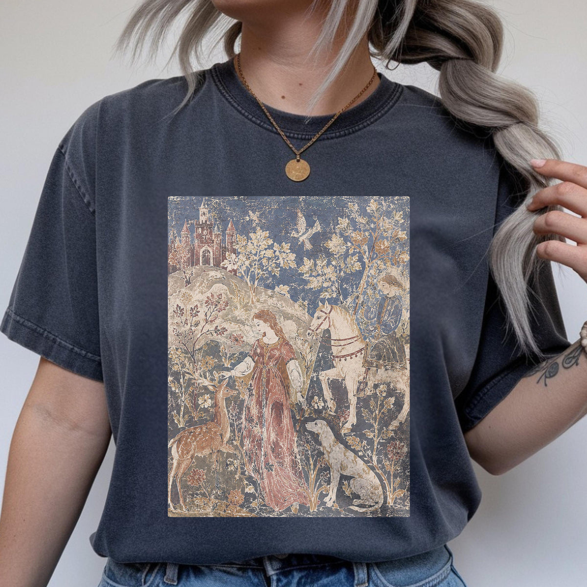 Art History Shirt, Gothic Aesthetic Tee, Retro Museum Tshirt, Classical Fine Art Graphic Tee, Comfort Colors Medieval Gift
