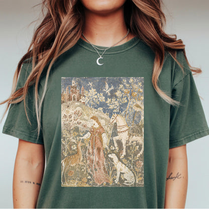 Art History Shirt, Gothic Aesthetic Tee, Retro Museum Tshirt, Classical Fine Art Graphic Tee, Comfort Colors Medieval Gift