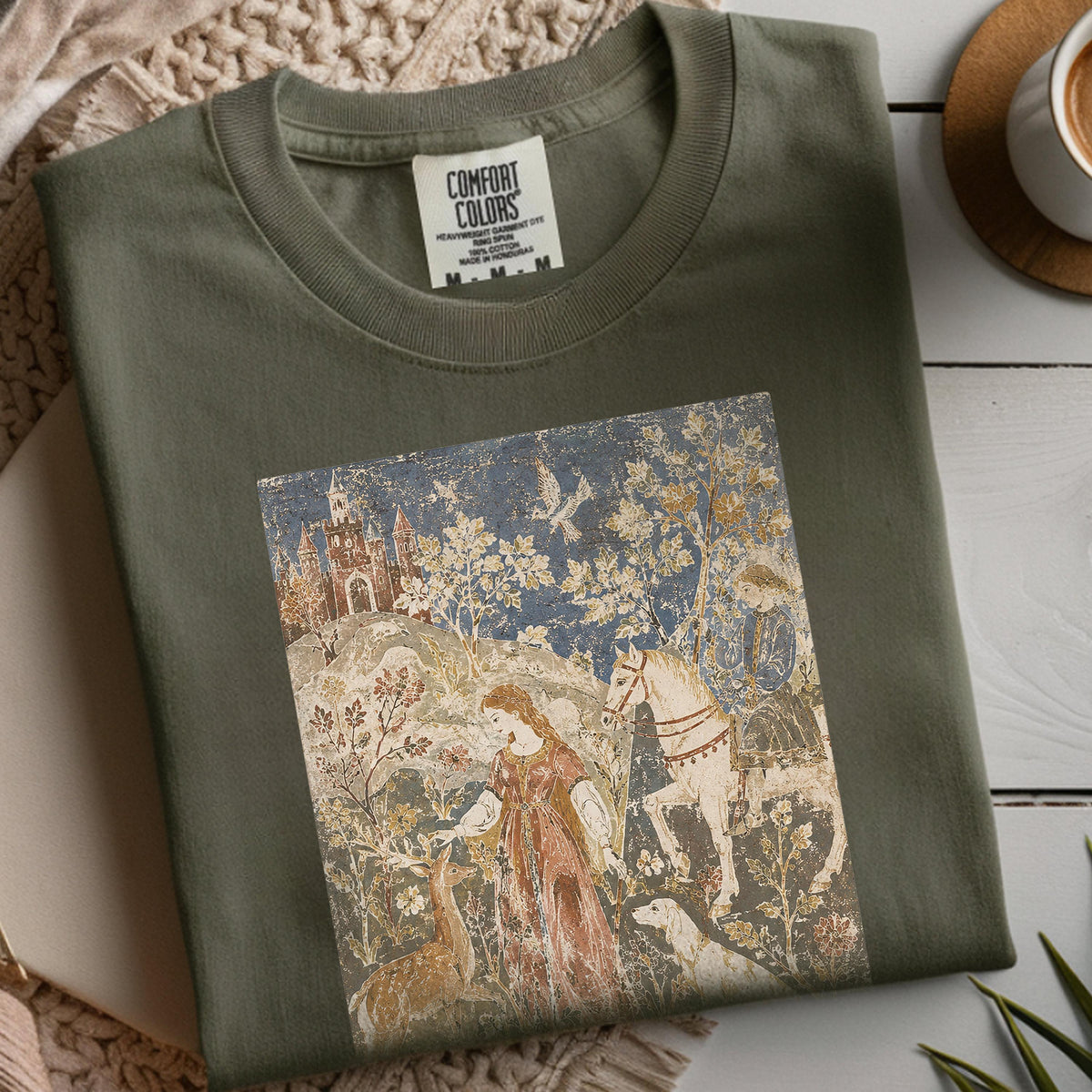 Art History Shirt, Gothic Aesthetic Tee, Retro Museum Tshirt, Classical Fine Art Graphic Tee, Comfort Colors Medieval Gift