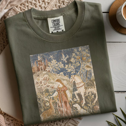 Art History Shirt, Gothic Aesthetic Tee, Retro Museum Tshirt, Classical Fine Art Graphic Tee, Comfort Colors Medieval Gift