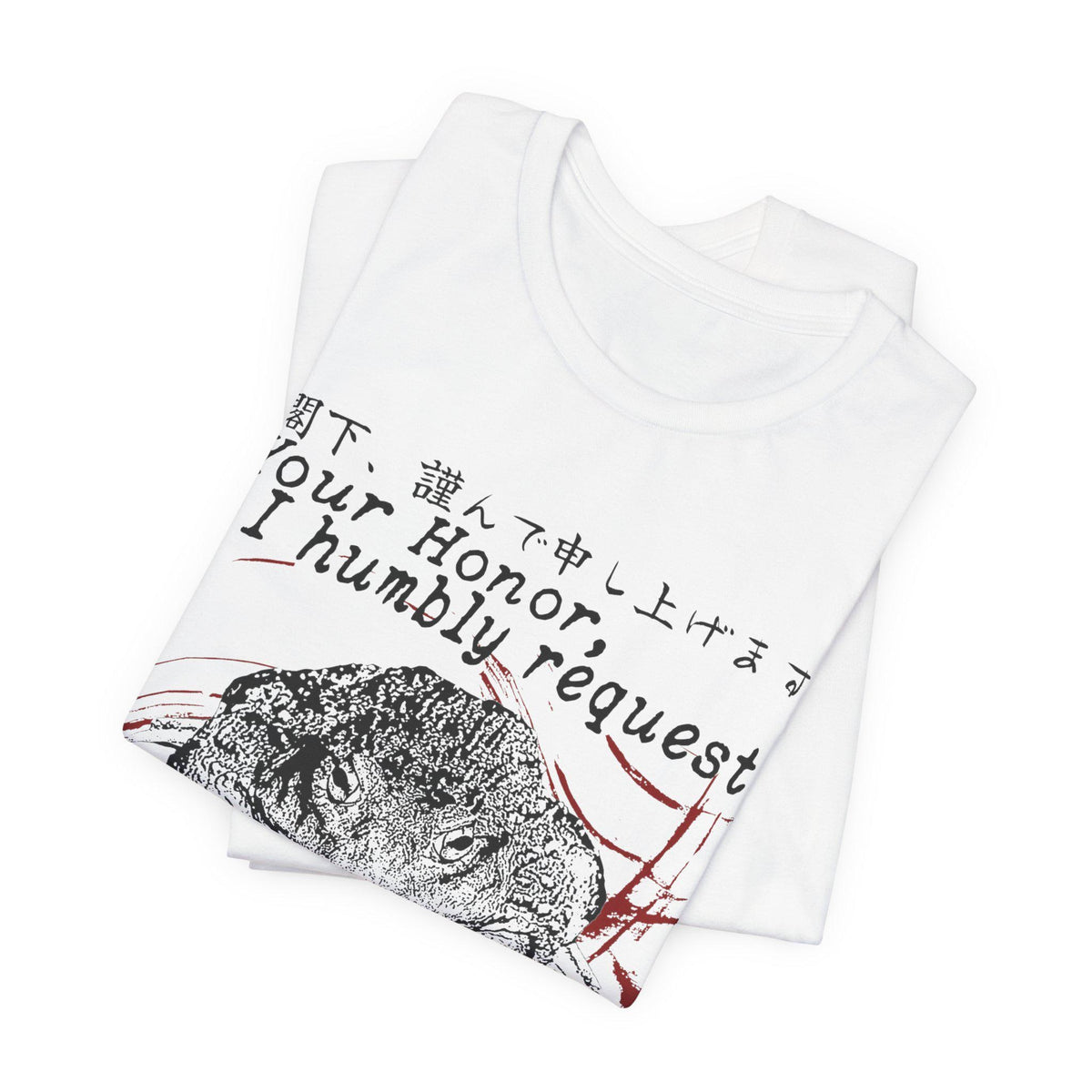 Trial By Combat Frog Funny T-Shirt | Funny Japanese Frog Meme