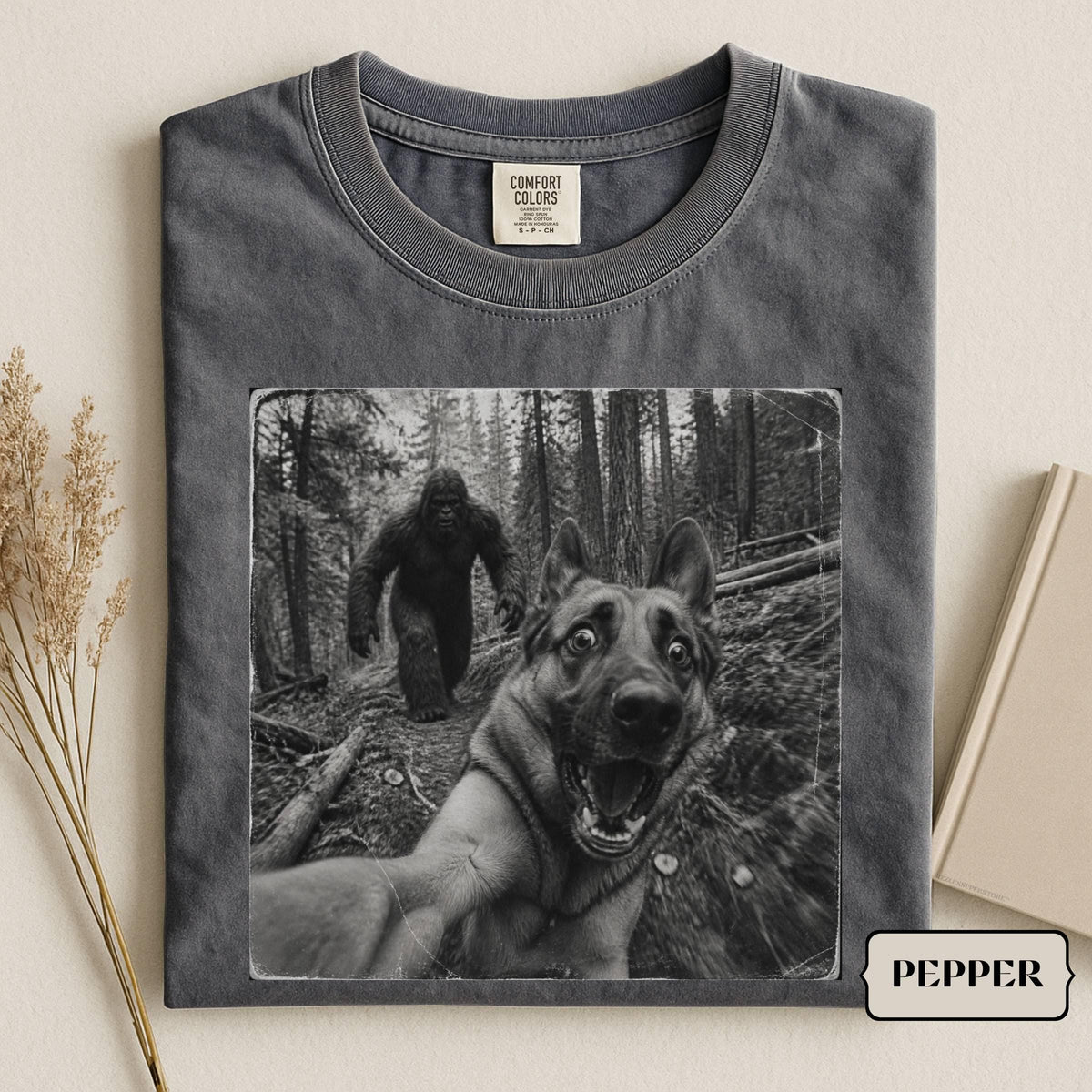 Bigfoot German Shepherd T-Shirt