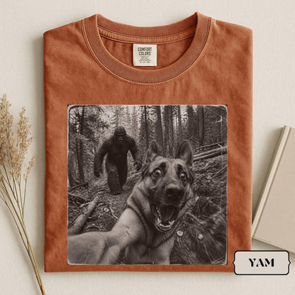 Bigfoot German Shepherd T-Shirt