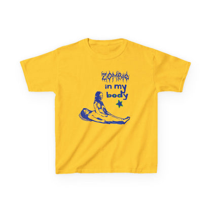 Zombie In My Body Baby Tee, you seem pretty sad, Y2K Grunge Graphic Shirt, Goth Baby Tee, Alt Girl Top, Horror Graphic Tee