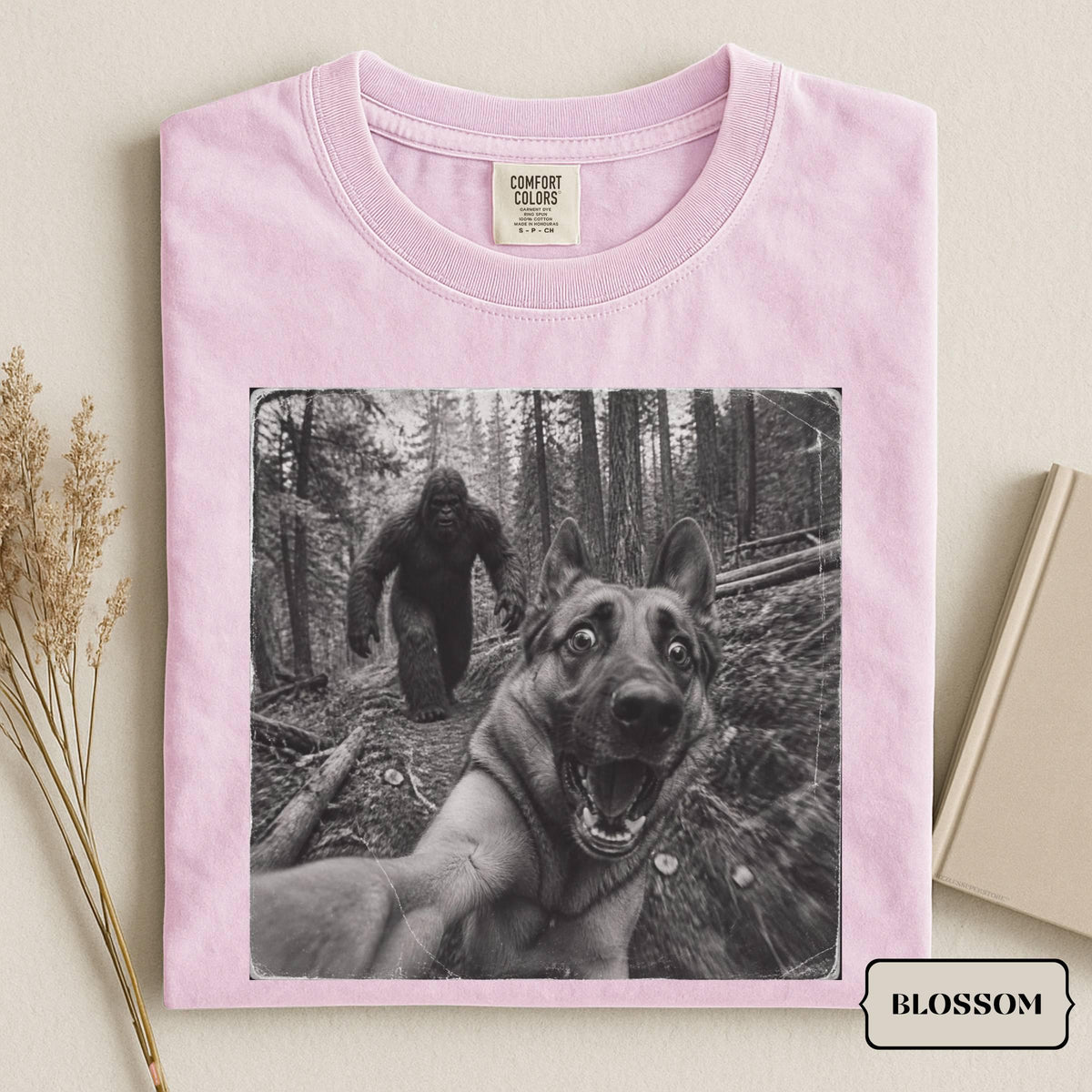 Bigfoot German Shepherd T-Shirt