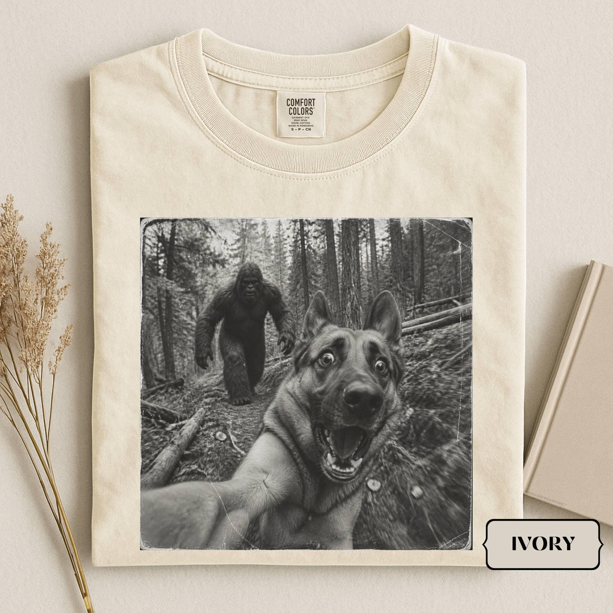 Bigfoot German Shepherd T-Shirt