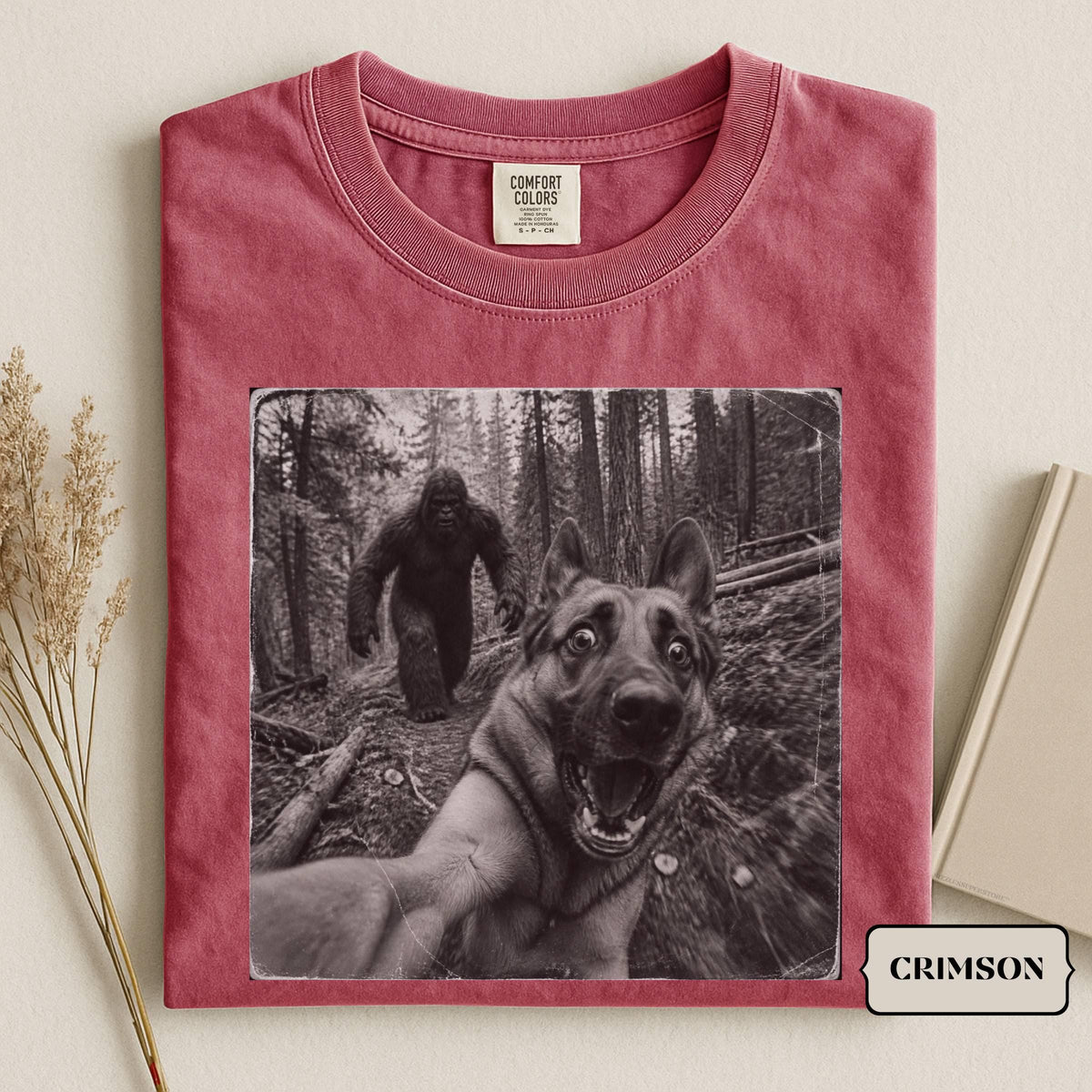 Bigfoot German Shepherd T-Shirt