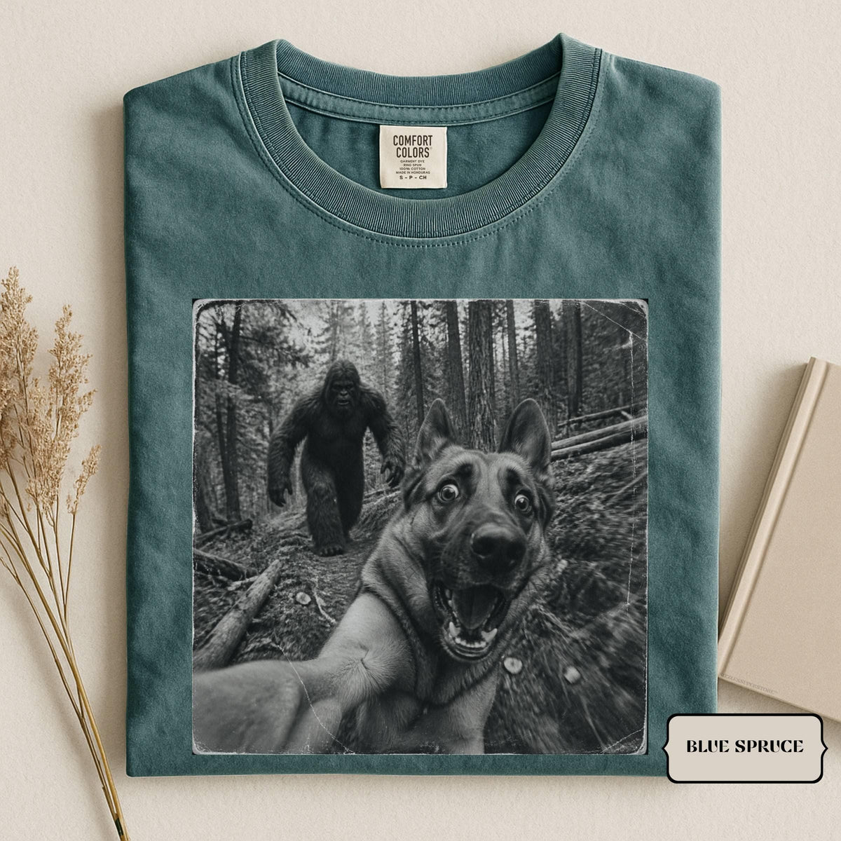 Bigfoot German Shepherd T-Shirt