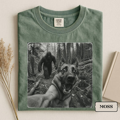 Bigfoot German Shepherd T-Shirt