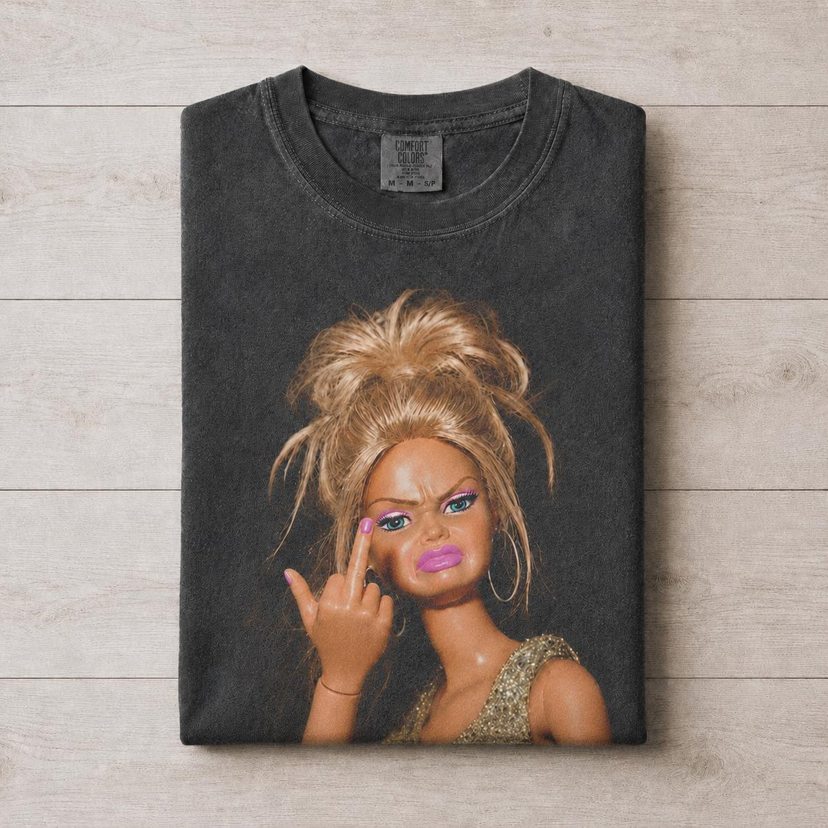 Shocked Funny Doll Shirt, Funny Doll Tee, Sarcastic Doll Shirt, Retro Doll Sweatshirt, Funny Saying Tee, Y2K Doll Shirt, Pop Culture