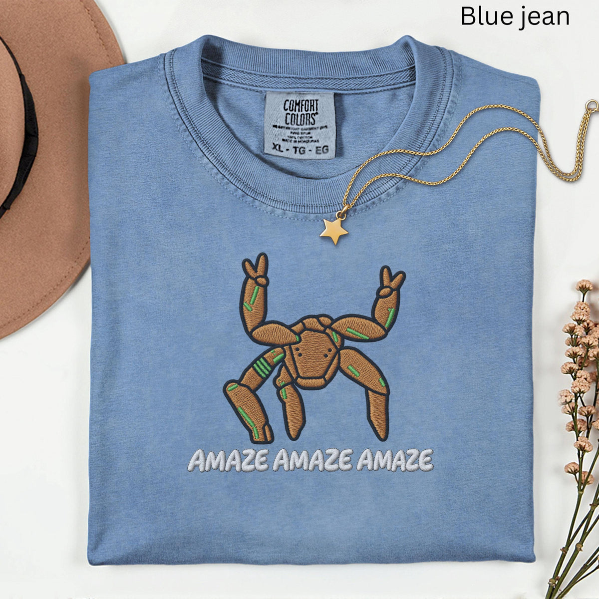 Amaze Rocky Alien Shirt, Funny Sci-Fi Quote Space Graphic Tee, Project Hail Mary Inspired Design, Comfort Colors® Sci-Fi Gift