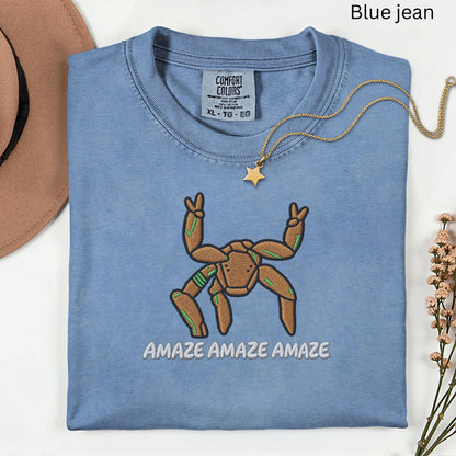 Amaze Rocky Alien Shirt, Funny Sci-Fi Quote Space Graphic Tee, Project Hail Mary Inspired Design, Comfort Colors® Sci-Fi Gift