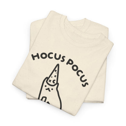 Hocus Pocus I Cannot Focus Shirt, Neurodivergent Meme Tee, Sarcastic Graphic T-Shirt, Funny Cat Wizard Design, ADHD Humor Gift