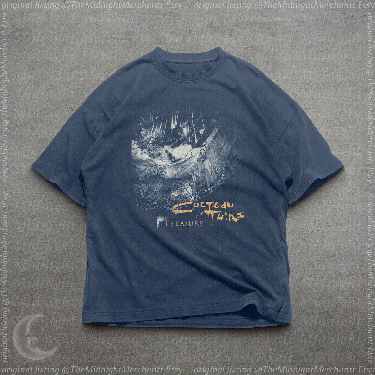 Cocteau Twins T-Shirt, Comfort Colors Premium Cotton Shirts, 90s Band shirts, Band tees, Cute shirts, Treasure album tee, Shoegaze shirts