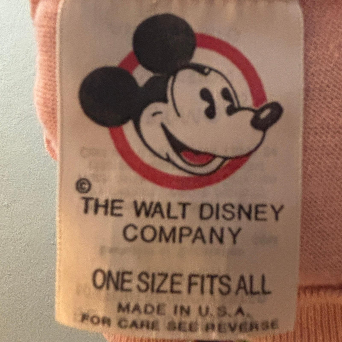 VTG Disney Mickey Minnie Mouse True Romance T Shirt Womens XL Pink 80s USA