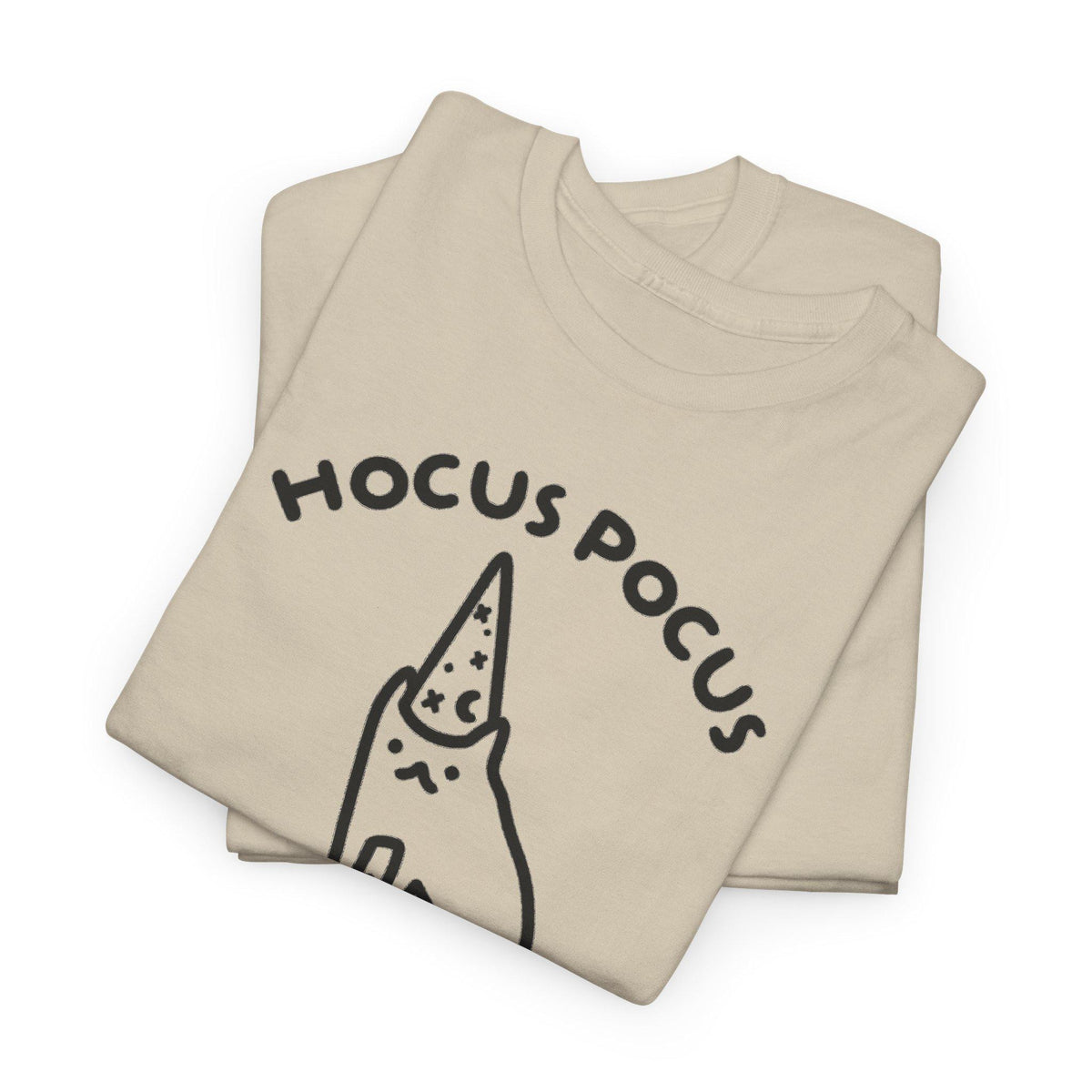 Hocus Pocus I Cannot Focus Shirt, Neurodivergent Meme Tee, Sarcastic Graphic T-Shirt, Funny Cat Wizard Design, ADHD Humor Gift