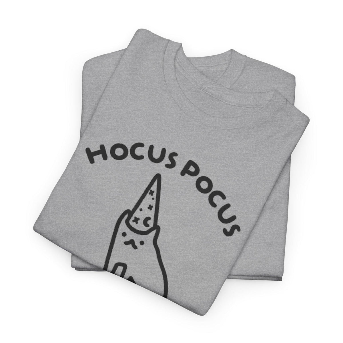 Hocus Pocus I Cannot Focus Shirt, Neurodivergent Meme Tee, Sarcastic Graphic T-Shirt, Funny Cat Wizard Design, ADHD Humor Gift