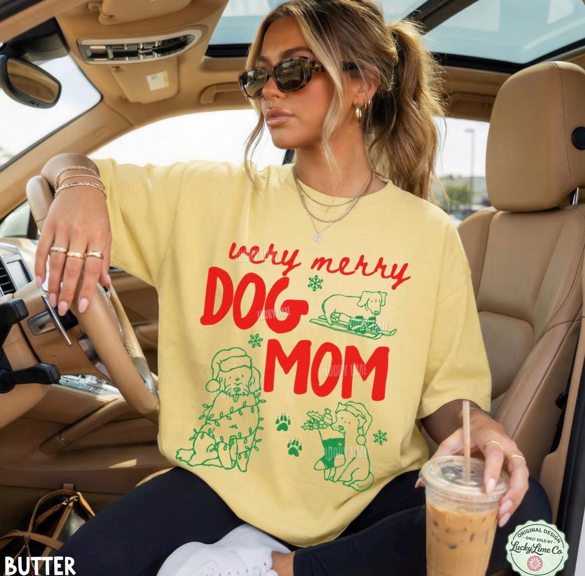 Christmas Dog Mom Shirt, Dog Mama Tshirt, Christmas Gift for Dog Mom, Funny Dog Tee, Dog Lover Gift, Merry Dog Mom Shirt, Xmas Graphic Tee
