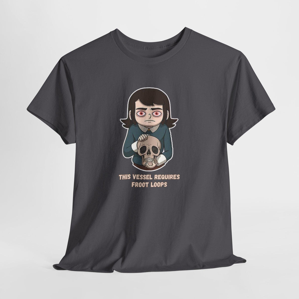 Abaddon - This Vessel Requires Froot Loops Graphic Tee - Casual Unisex T-Shirt