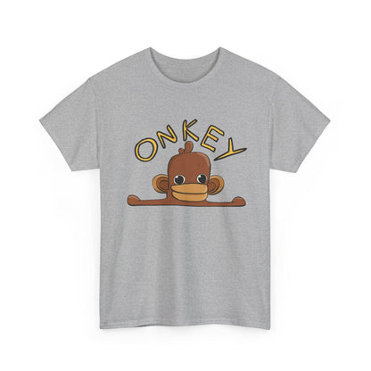 Onkey Monkey graphic Tee | Cute Cartoon Ape Illustration