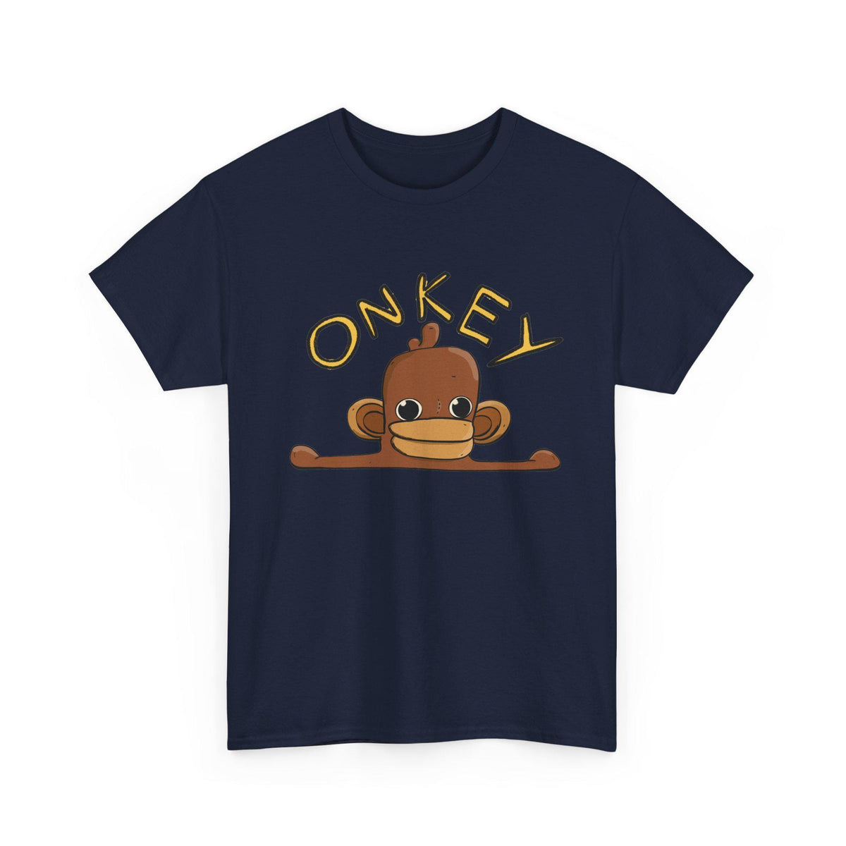 Onkey Monkey graphic Tee | Cute Cartoon Ape Illustration