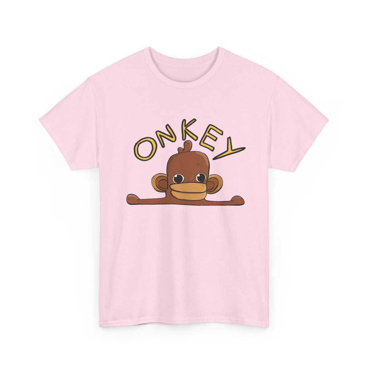 Onkey Monkey graphic Tee | Cute Cartoon Ape Illustration