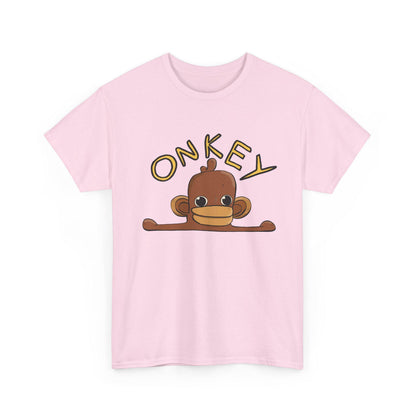 Onkey Monkey graphic Tee | Cute Cartoon Ape Illustration