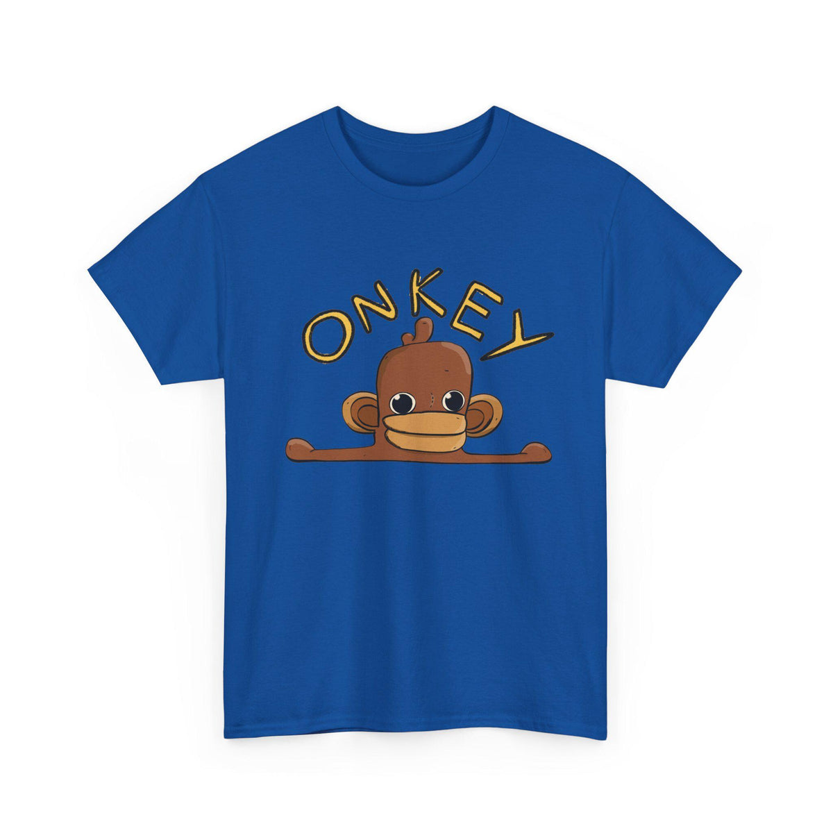 Onkey Monkey graphic Tee | Cute Cartoon Ape Illustration