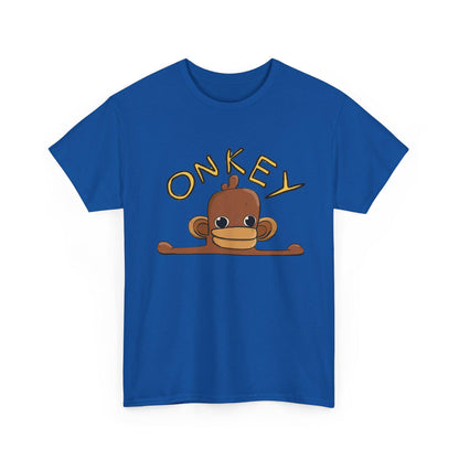 Onkey Monkey graphic Tee | Cute Cartoon Ape Illustration