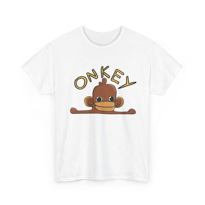Onkey Monkey graphic Tee | Cute Cartoon Ape Illustration