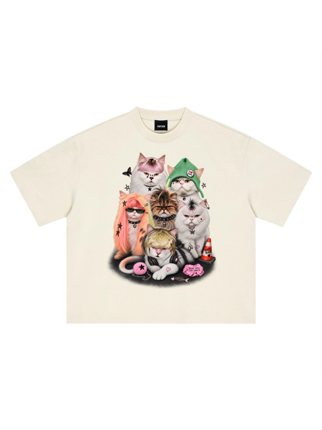 T001 - Unisex Boxy Oversized Tee