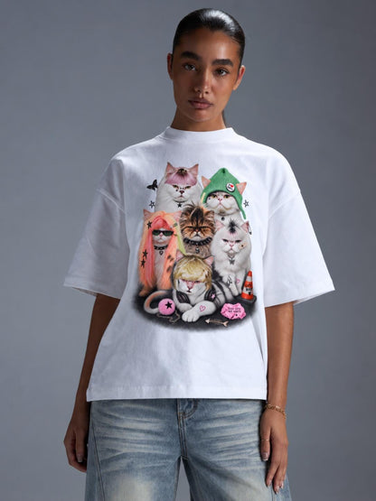 T001 - Unisex Boxy Oversized Tee