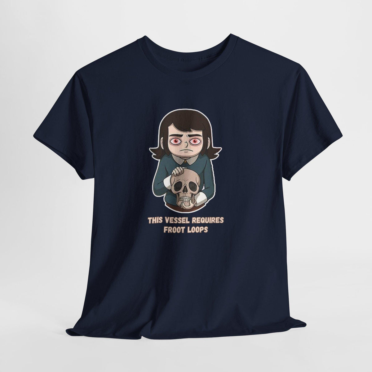 Abaddon - This Vessel Requires Froot Loops Graphic Tee - Casual Unisex T-Shirt