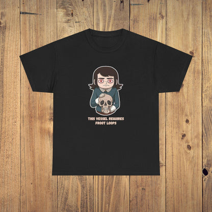 Abaddon - This Vessel Requires Froot Loops Graphic Tee - Casual Unisex T-Shirt