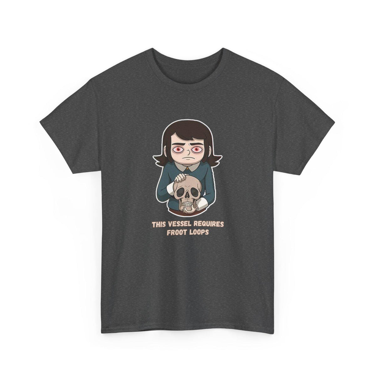 Abaddon - This Vessel Requires Froot Loops Graphic Tee - Casual Unisex T-Shirt