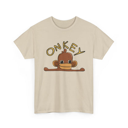 Onkey Monkey graphic Tee | Cute Cartoon Ape Illustration