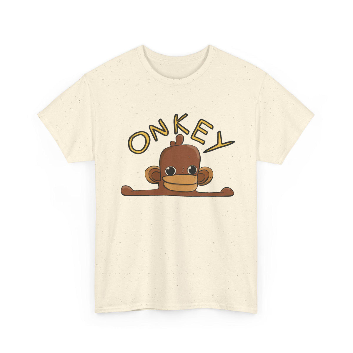 Onkey Monkey graphic Tee | Cute Cartoon Ape Illustration