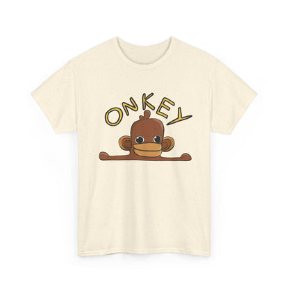 Onkey Monkey graphic Tee | Cute Cartoon Ape Illustration