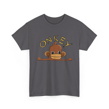 Onkey Monkey graphic Tee | Cute Cartoon Ape Illustration