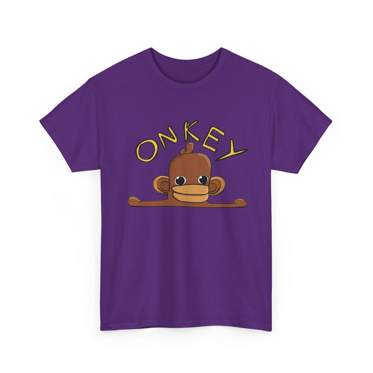 Onkey Monkey graphic Tee | Cute Cartoon Ape Illustration